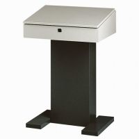 Logo Pied - pour console 358 70 - h. 680 mm - ral 7021 035874