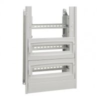 Logo Ch�ssis avec plastron isolant - pour atlantic/inox/marina 500x400x200 - ral 7035 036102