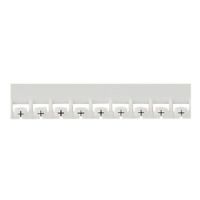 Logo Rglette mmocab - l 2,3 mm - signes conventionnels - moins 037957