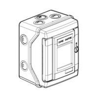 Logo Coffret de s�curit� plexo �quip� ip 55 - ik 07 - 1 disj 2p + 1 voyant 038088