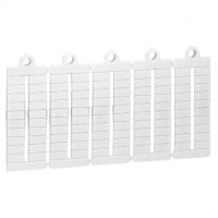 Logo Plaque rep�res bloc jonction viking 3 - vierges - pas 5 mm 039500