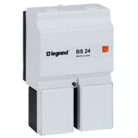 Logo Bloc s�cu bsm - ip 44 - pour fiche hypra - puissance 100 va - fixation murale 042371