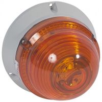 Logo Feu � leds clignotant/fixe 55 candelas - 24 v~/= - orange 041309