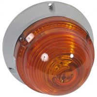 Logo Feu � leds clignotant/fixe 55 candelas - 230 v~ - orange 041310