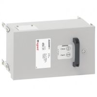 Logo Bo�tier de d�rivation d�bro m�tal 63 a canal. pr�fab. mr - porte-fusible 22 x 58 045031