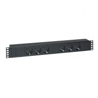 Logo Bloc d'alimentation (pdu) 19'' lcs� - 230 v~ - 6 x 2p+t - noires 046554
