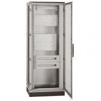 Logo Cadre support plastrons pour armoires altis larg. 800 mm - ral 7035 047482