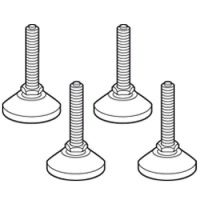 Logo Pieds de mise � niveau inox (4) - pour armoires altis inox 047701