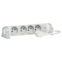 Logo Rallonge multiprise confort - bloc de prises rotatif - 4x2p+t - cord 1,5 m 050075