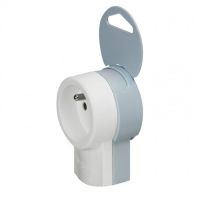 Logo Bloc multiprise standard mobile - 1x2p+t - � c�bler 050109