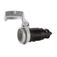 Logo Prolongateur ml - 2p+t - 16 a - caout - sortie dte - ip 65 - noir 050249