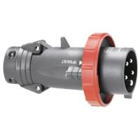 Logo Fiche droite hypra - ip66/67-55 - 16 a - 380/415 v~ - 3p+n+t - plast 051161