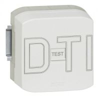 Logo Dti format rj 45 - pour coffret de communication 051221
