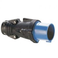 Logo Fiche droite hypra - ip44 - 16 a - 200/250 v~ - 3p+t - caoutchouc 052053