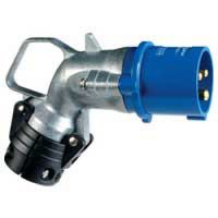 Logo Fiche coud�e hypra - ip44 - 16 a - 200/250 v~ - 2p+t - m�tal 052072