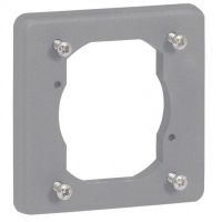 Logo Plaque adaptation hypra - pour socle tbt/coffret de prises 052119