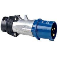 Logo Fiche droite hypra - ip44 - 16 a - 200/250 v~ - 2p+t - m�tal 052142