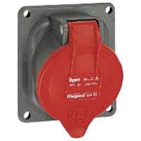 Logo Socle tableau hypra - ip44 - 16 a - 380/415 v~ - 3p+t - plast 052223
