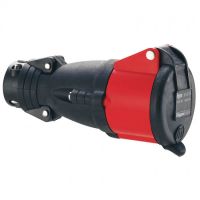 Logo Prise mobile hypra - ip44 - 16 a - 380/415 v~ - 3p+t - caoutchouc 052293