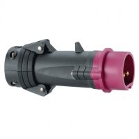 Logo Fiche droite hypra - ip44 - tbt 16 a - 20/25 v~ - 2p - plast 052421