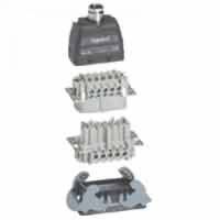 Logo Kit connect multiples hypra - 16 a - 500 v - 10p+t - encastr sortie verticale 052611