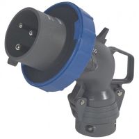 Logo Fiche coud�e hypra - ip66/67-55 - 32 a - 200/250 v~ - 2p+t - plast 053006