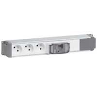 Logo Bloc nourrice - 3x2p+t + disj diff ph+n - 16 a - 30 ma - � connecter 053461