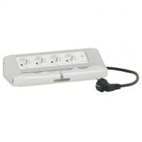 Logo Bloc bureau - 4x2p+t + 1 inter lumineux - avec cordon 053525