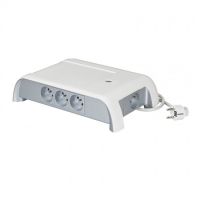 Logo Bloc salle de r�union table centrale - 8x2p+t avec puits inclin�s - cordon 2p+t 053574