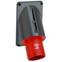 Logo Socle connecteur hypra - ip44 - 63 a - 380/415 v~ - 3p+n+t - plast 053774