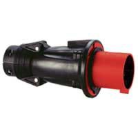 Logo Fiche droite hypra - ip44 - 63 a - 380/415 v~ - 3p+t - caoutchouc 053853