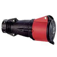 Logo Prise mobile hypra - ip44 - 63 a - 380/415 v~ - 3p+n+t - caoutchouc 053894