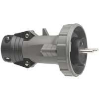 Logo Fiche droite hypra - ip66/67-55 - 16 a - 250 v~ - 2p+t - brochage dom - plast 053932