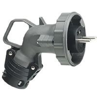 Logo Fiche coud�e hypra - ip66/67-55 - 16 a - 250 v~ - 2p+t - brochage dom - plast 053933