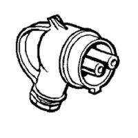 Logo Fiche ml - ip44 - 16 a - 24 v~ - 2p - sortie coud�e - plast 054714