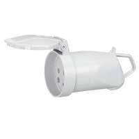 Logo Prolongateur plexo 20 a - 3p+n+t - ip44-ik08 - poign�e avec sortie lat - gris 055667