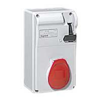 Logo Coffret monoprise p17 - ip44 - 32 a - 380/415 v~ - 50/60 hz - 3p+n+t 056614