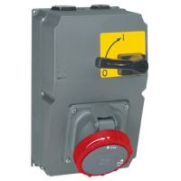 Logo Coffret monoprise hypra - ip66/67-55 - 125 a - 380/415 v~ - 3p+n+t - inter sect 059115