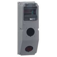 Logo Coffret � composer hypra - pour 2 socles prises 16-32 a - pr�perc� avec rail 059846