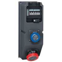 Logo Coffret multiprises hypra - ip66/67-55 - 2 prises (1 prise 32 a 3p+t) - disj 059872