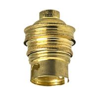 Logo Douille raccord filet b 22 - 4a/150w - 250 v~ - double bague mtal 060008