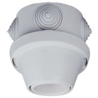 Logo Douille pat�re plexo b22 - 250 v~ - gris 060052