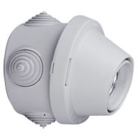 Logo Douille pat�re plexo e27 - gris 060152