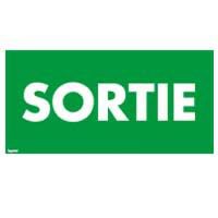 Logo Etiquette signalisation additionnelle pour baes - ''sortie'' 061003