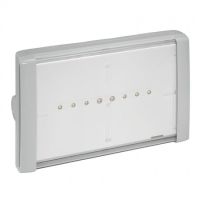 Logo Baes d'�vacuation eco1 � leds 45lm-1h plastique ip66-ik10 sati sati autodiag 062526