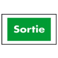 Logo Plaque signalisation additionnelle arcor - ''sortie'' 062584