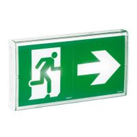 Logo Baes d'�vacuation eco 2 � leds 45lm-1h plastique ip43-ik07 sati adressable 062625