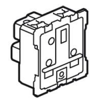 Logo Prise de courant std britannique c�liane - 13 a - 250v - 2p+t - �clips 067155