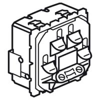 Logo Sortie de cable c�liane-bornes auto face avant-livr�es avec serre-c�bles 067183