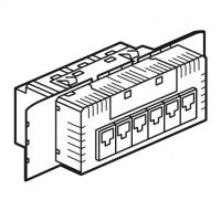 Logo Switch ethernet 10/100 base t cliane - encastrable 067361